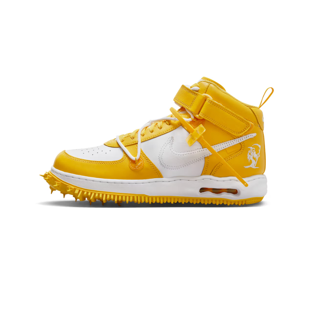 Nike Air Force 1 Mid Off-White Varsity Maize