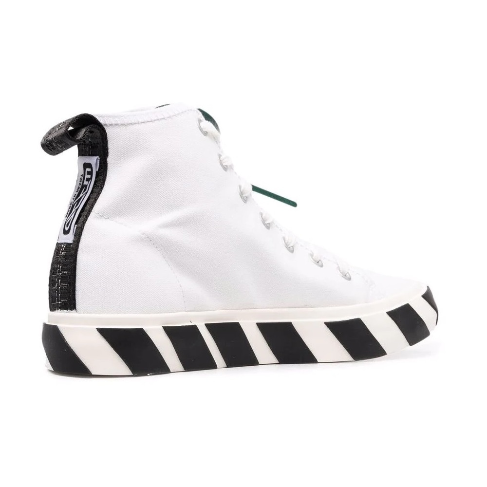 Off-White Vulcanized Mid-Top White